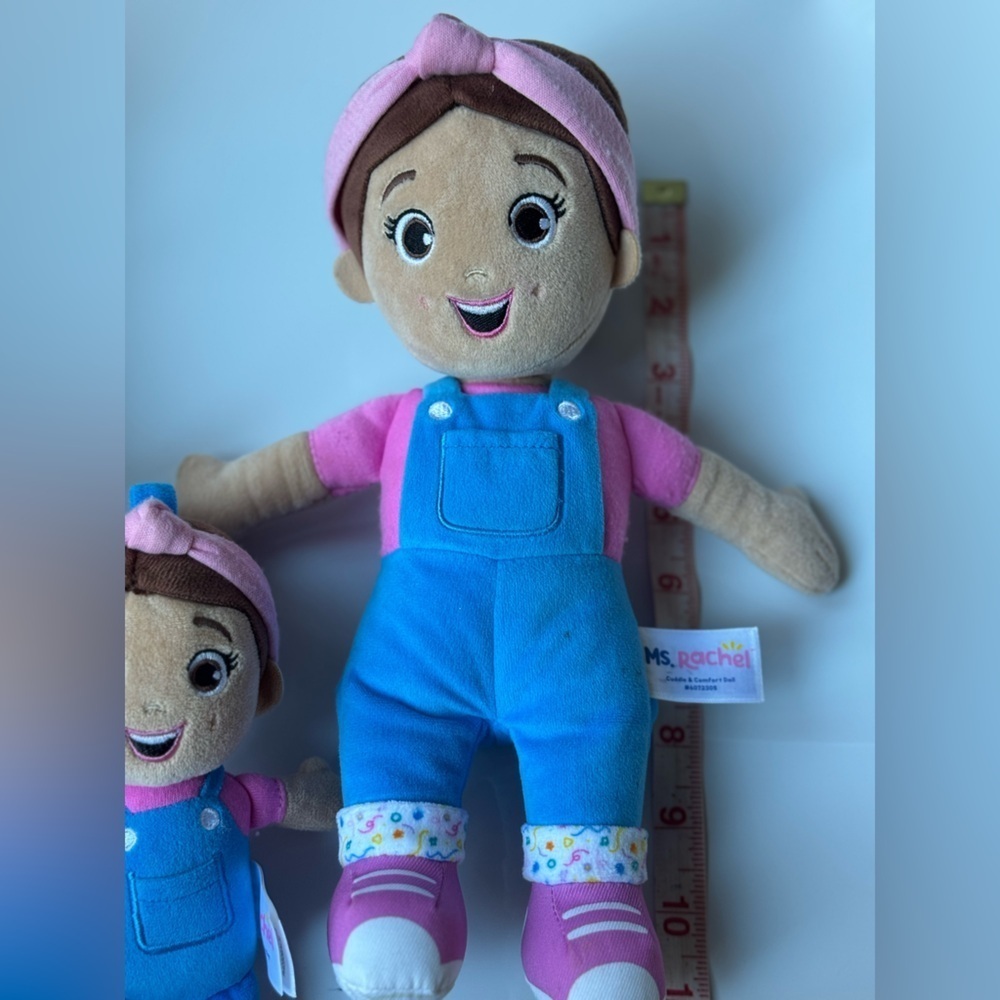 Ms. Rachel Plush Dolls – Set of 3 (Cuddle & Comfort Dolls, Musical) - Picture 5 of 7